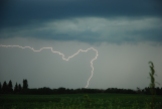 Lightning near Lanigan, SK