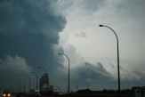 Shrinking meso of the Moose Jaw supercell